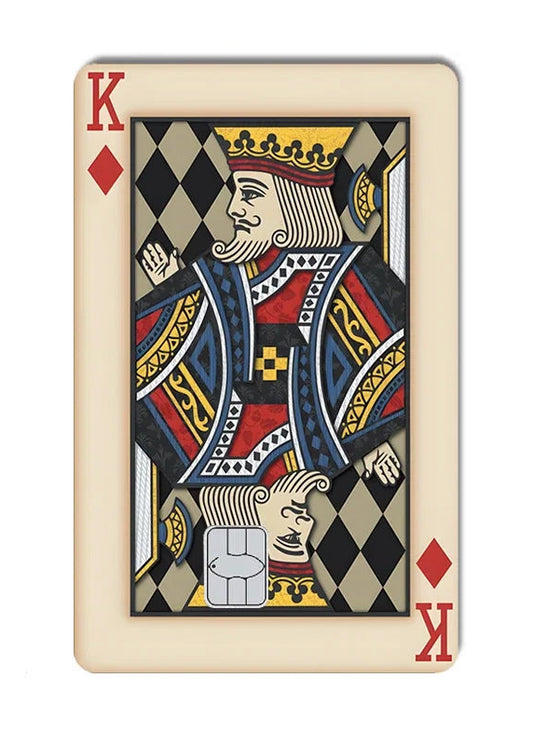 Speelkaart Ruiten Koning