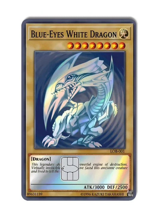 Blue Eyes White Eyes dragon 2