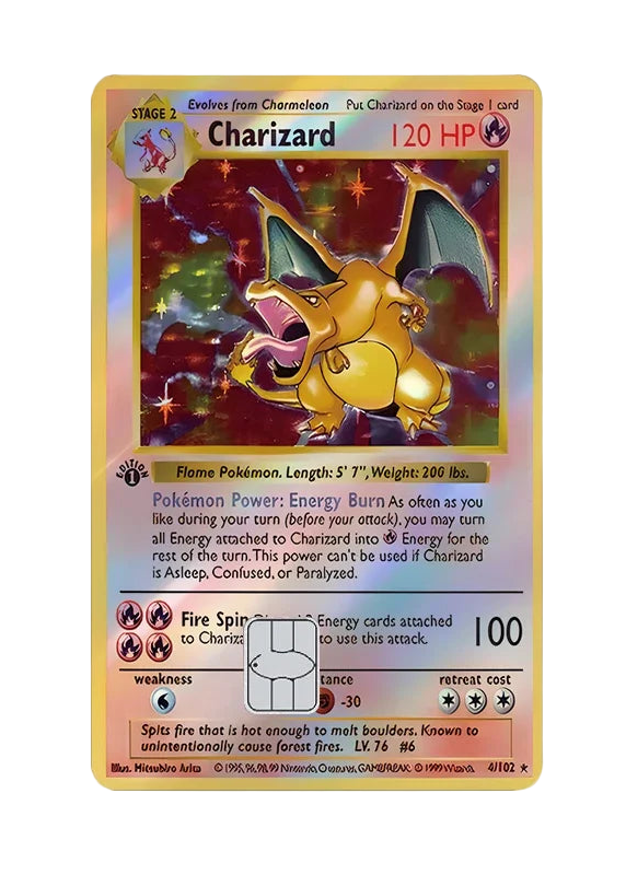 Pokémon Charizard Holografisch