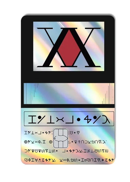 Hunter X Hunter Kaart Holorgrafisch