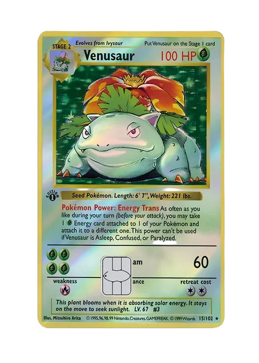 Pokémon Venusaur Holografisch